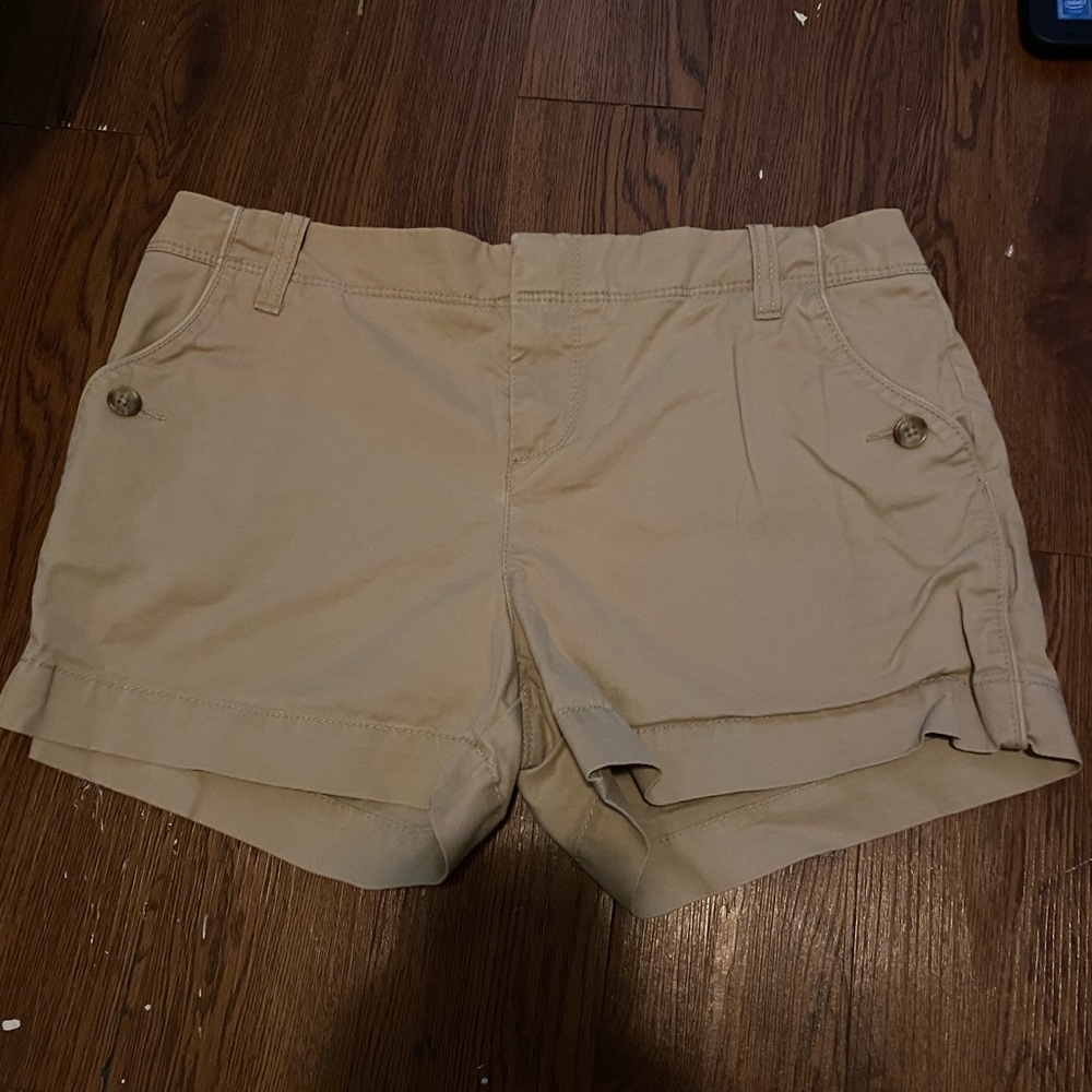 Womens Khaki Shorts